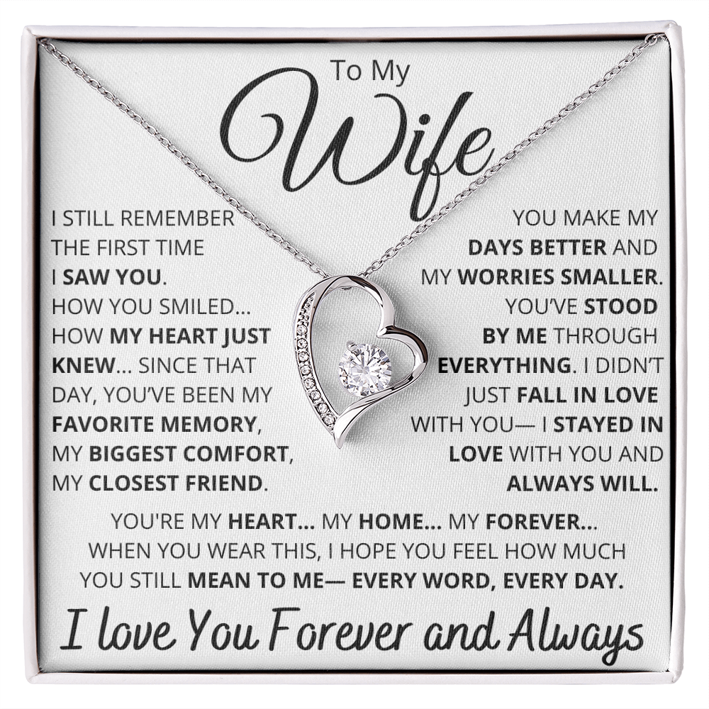 💖To My Wife – Will Always Love You
