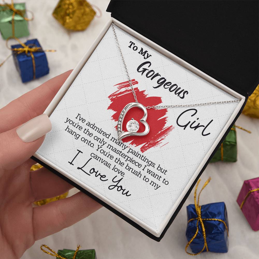 Amazing Gift For Your Girl 2025 - Pure Silver Heart Necklace Gift Set