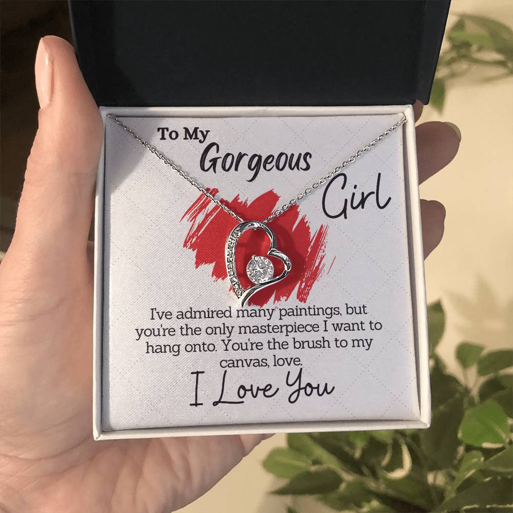 Amazing Gift For Your Girl 2025 - Pure Silver Heart Necklace Gift Set