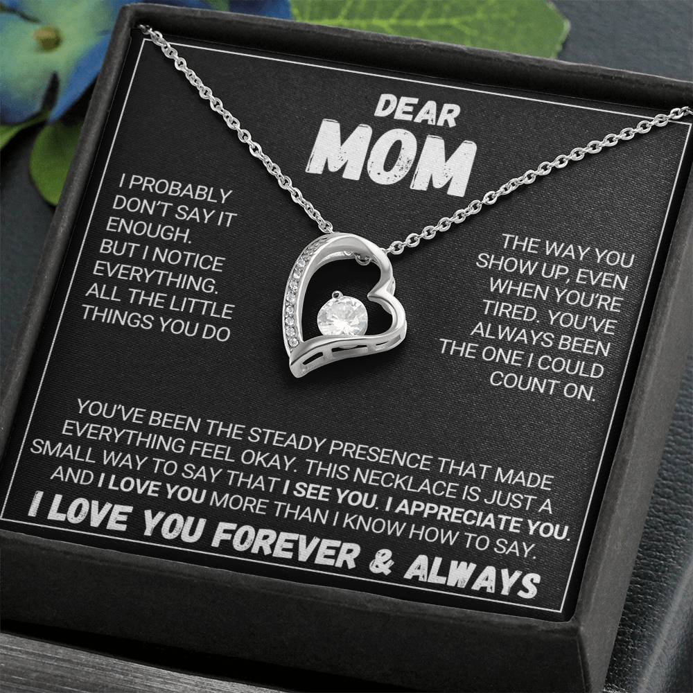 Dear Mom - Forever Love Necklace
