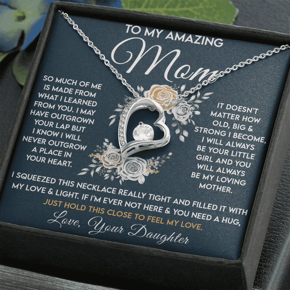 To my Amazing Mom! | Mothers Day Gift | Forever Love Necklace