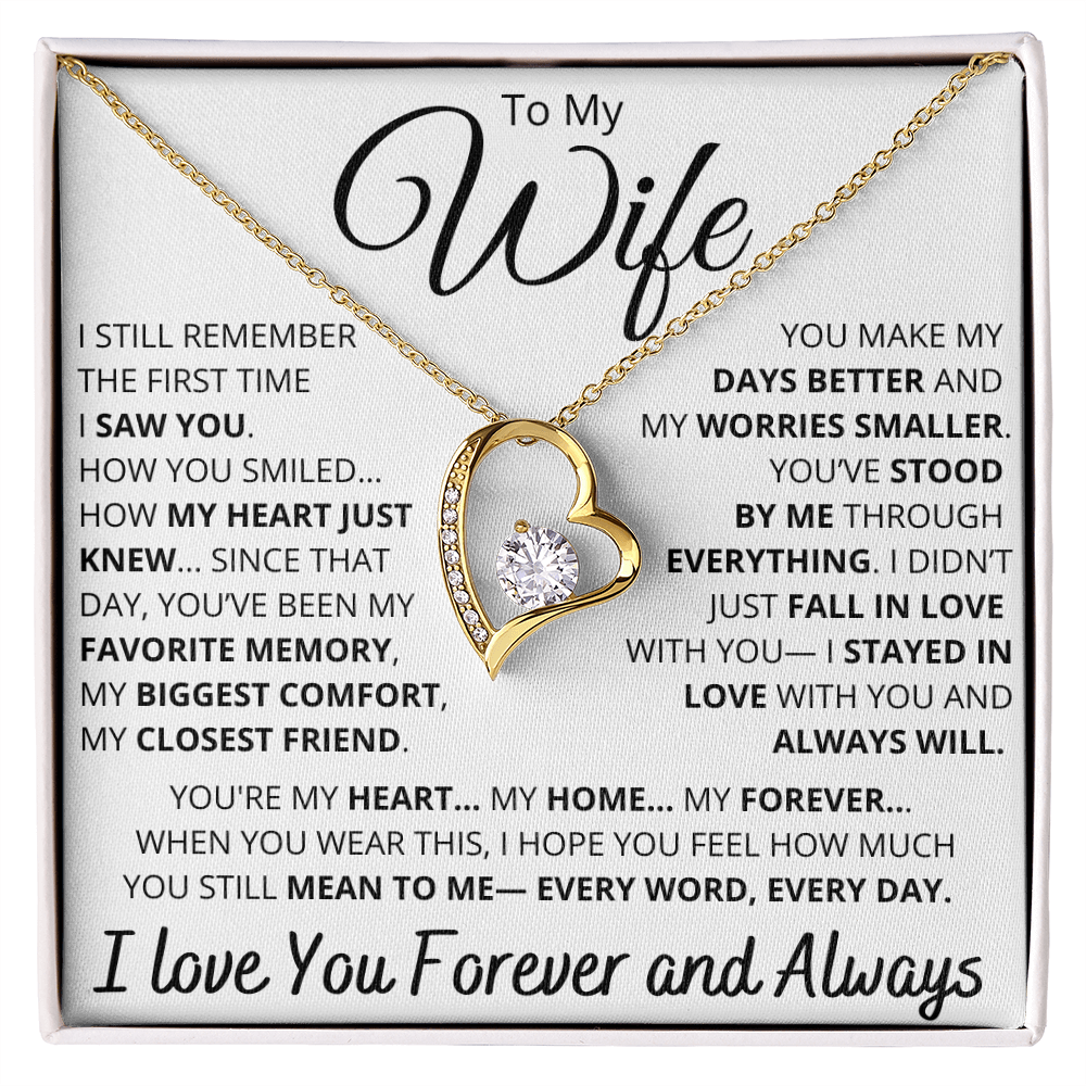 💖To My Wife – Will Always Love You