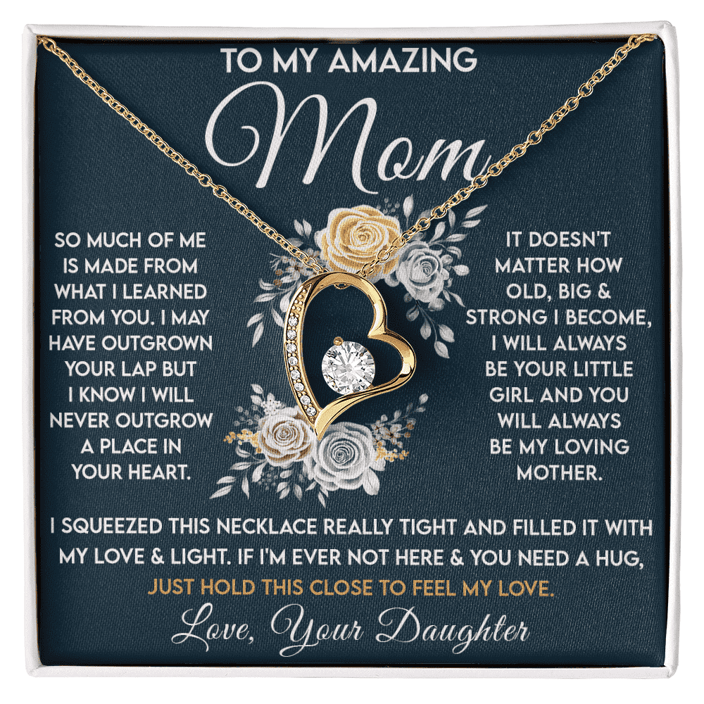 To my Amazing Mom! | Mothers Day Gift | Forever Love Necklace