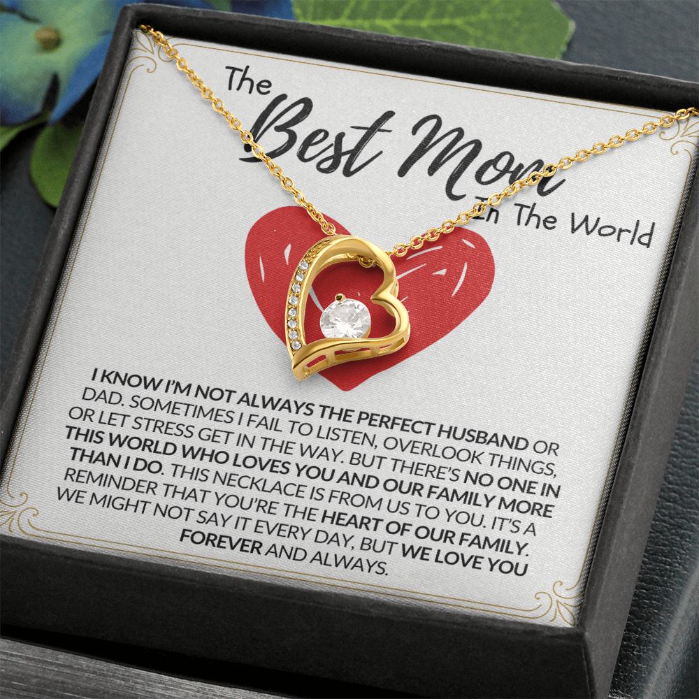 Best Mom - Forever Love Necklace