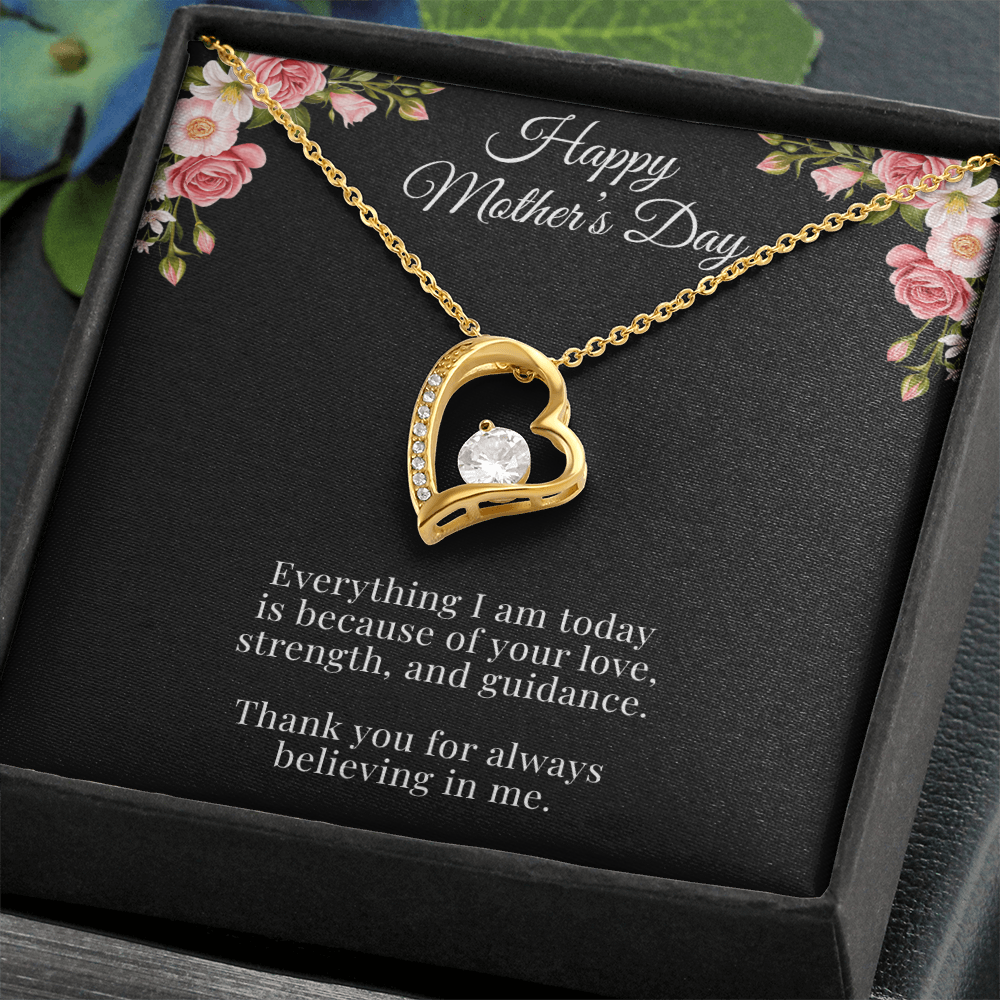 Forever Love Necklace – Emotional Mother’s Day Gift for Mom | Heart Pendant