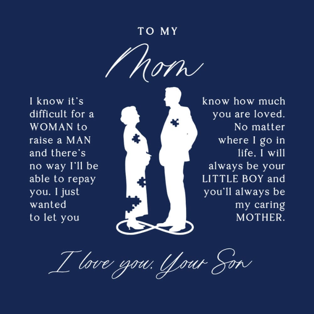 To My Mom Gift From Son Rose Box Set