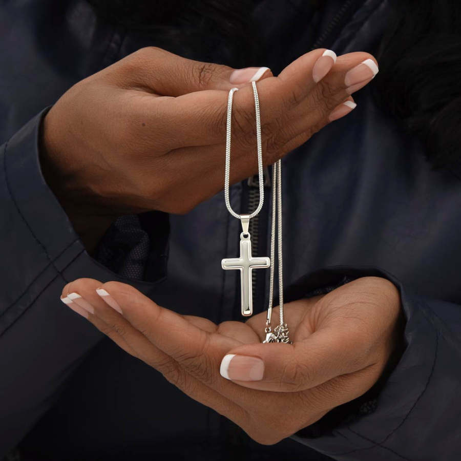 [ALMOST SOLD OUT] Grandson, Never Give Up - Cross Necklace (GS21)