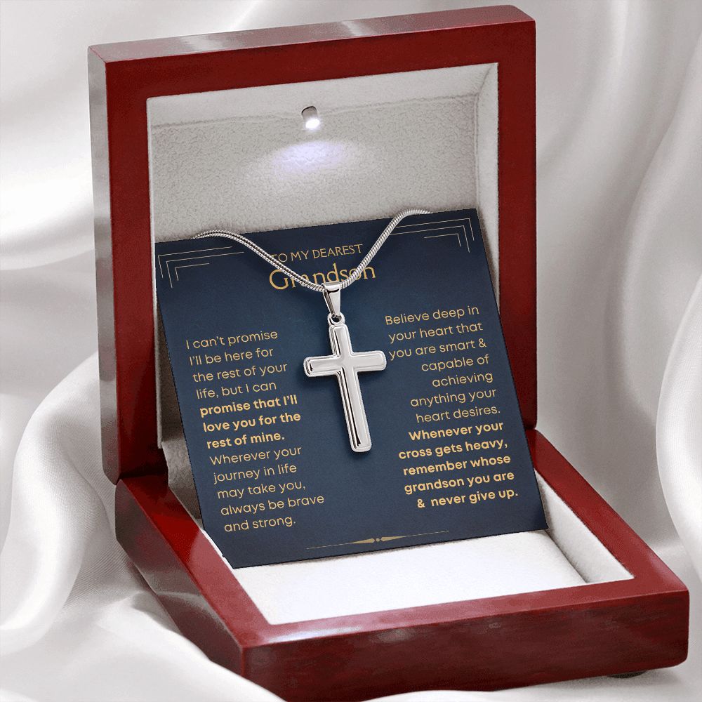[ALMOST SOLD OUT] Grandson, Believe - Cross Necklace (GS27)
