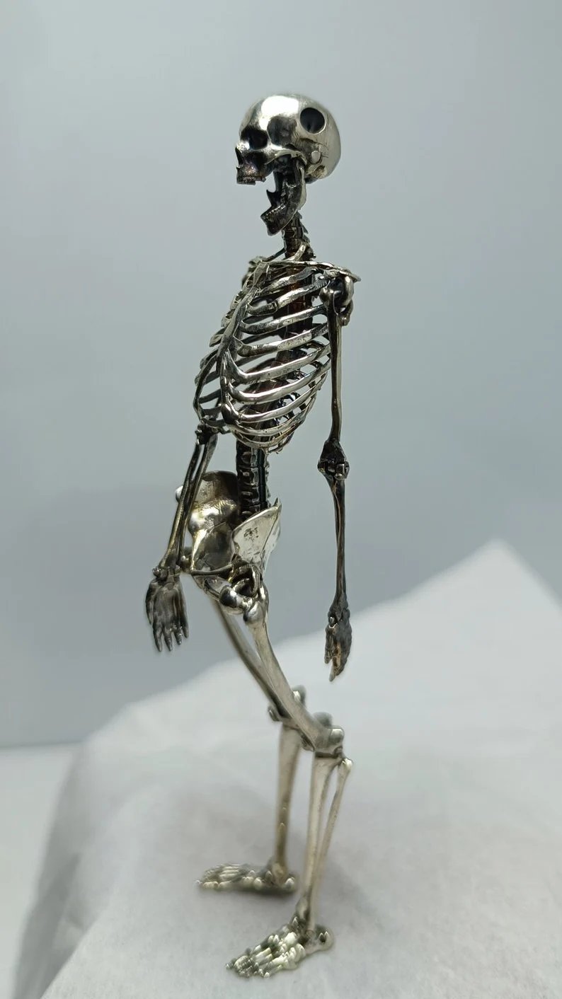 Rider Skeleton necklace