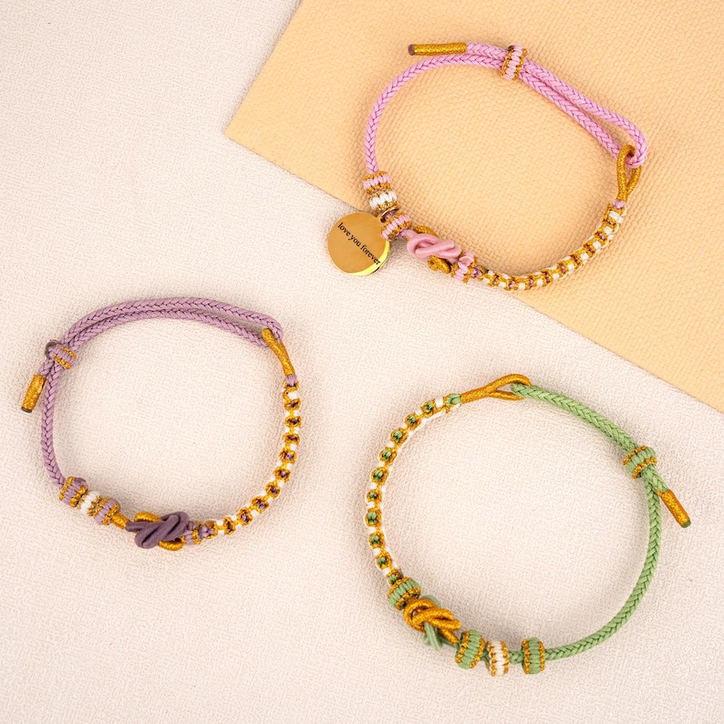 For Granddaughter-Blossom knot bracelet , Unique Gift For Her,