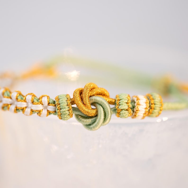 For Granddaughter-Blossom knot bracelet , Unique Gift For Her,