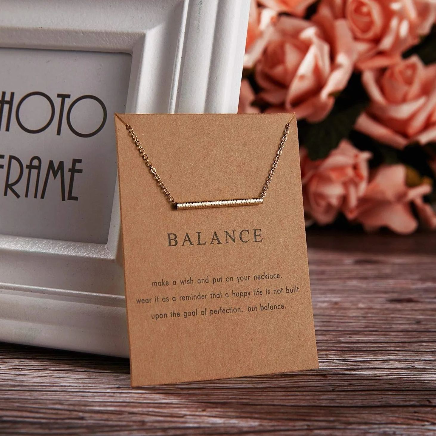 Balance Pendant Necklace