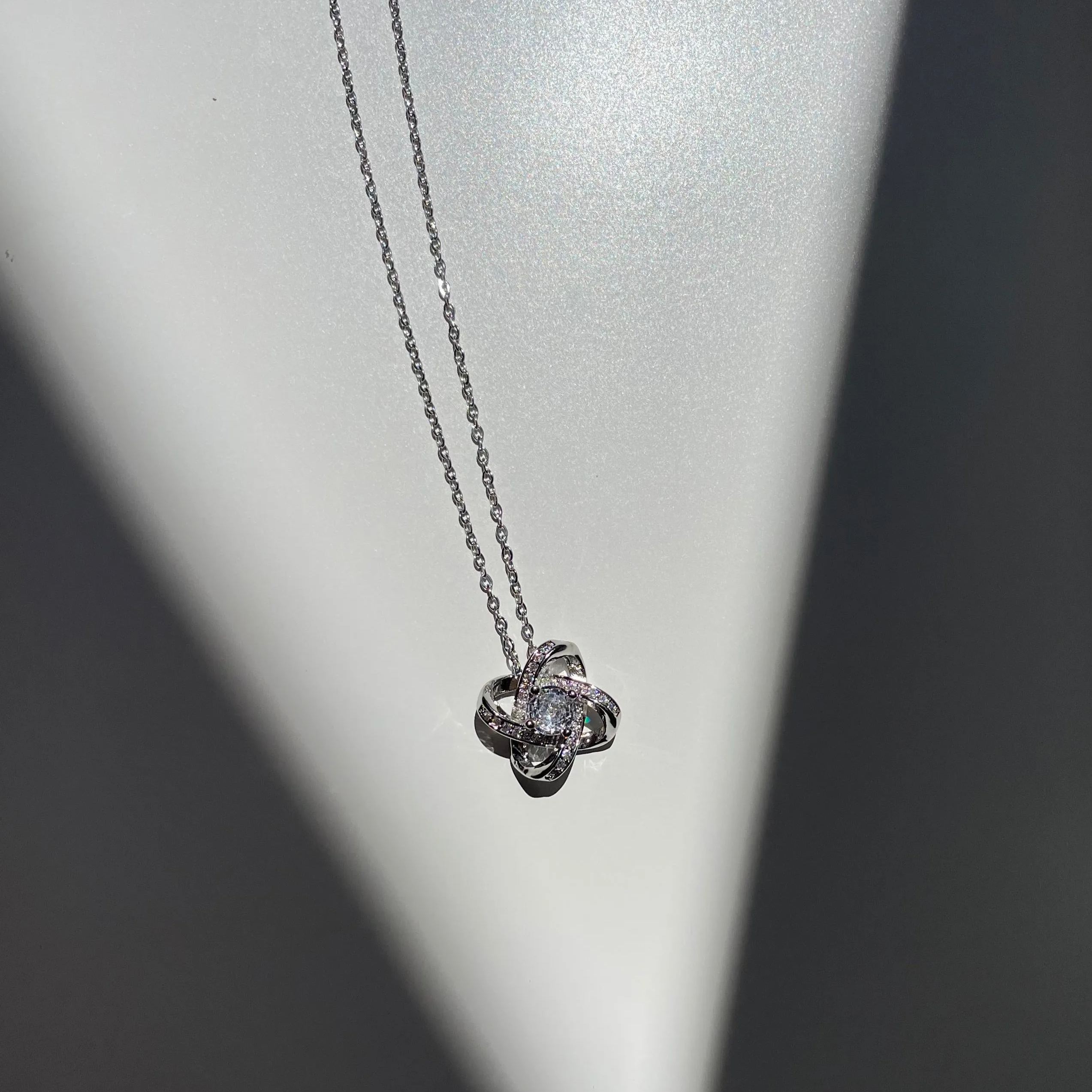 To My Daughter | Necklace with Love Knot