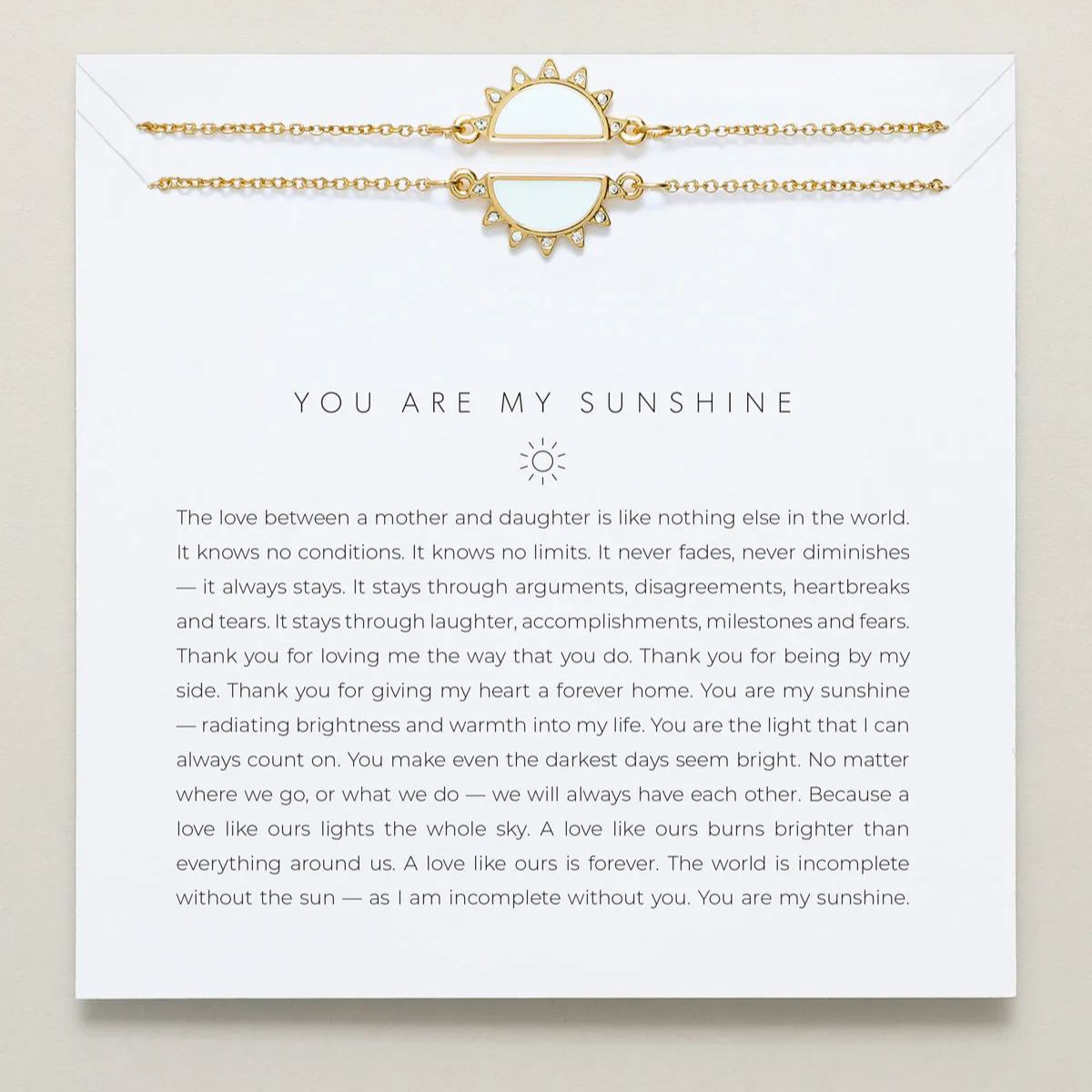 You Are My Sunshine Necklace