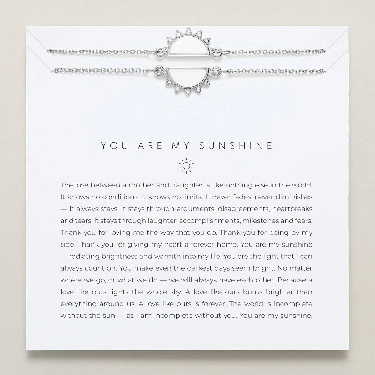 You Are My Sunshine Necklace