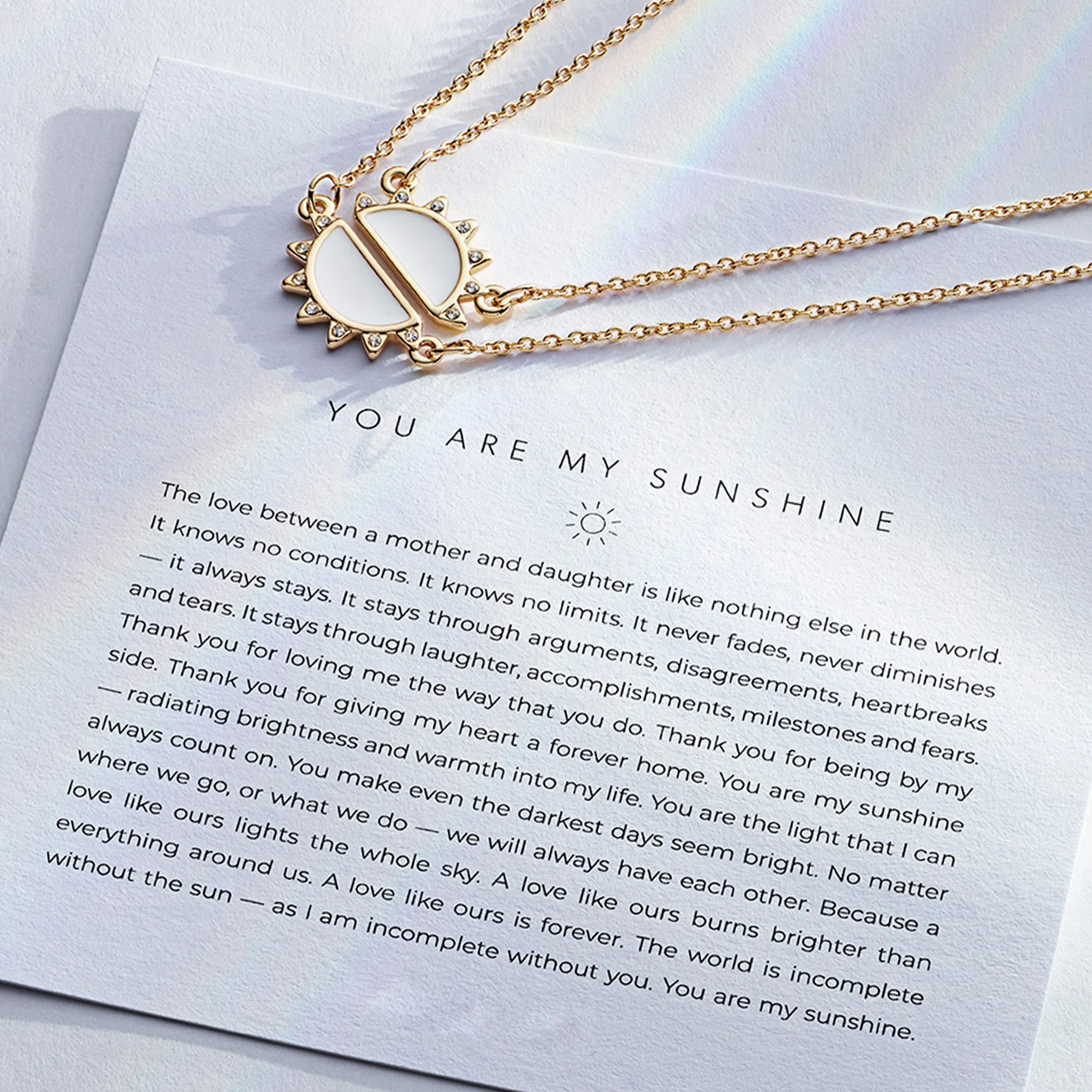 You Are My Sunshine Necklace