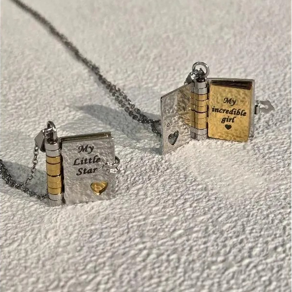 For Girl - My Incredible Girl Book Necklace 