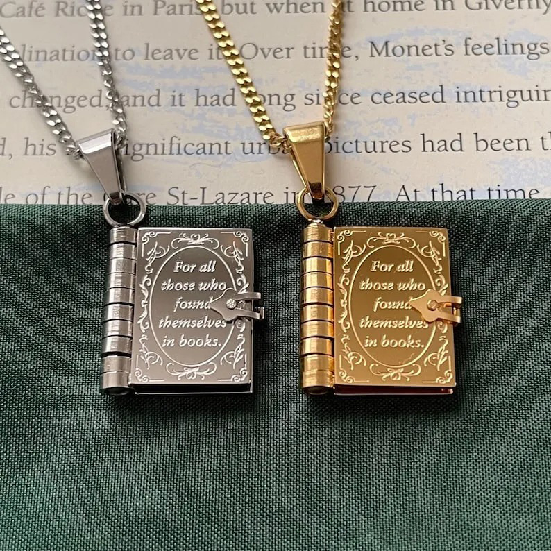 Book Lovers Necklace