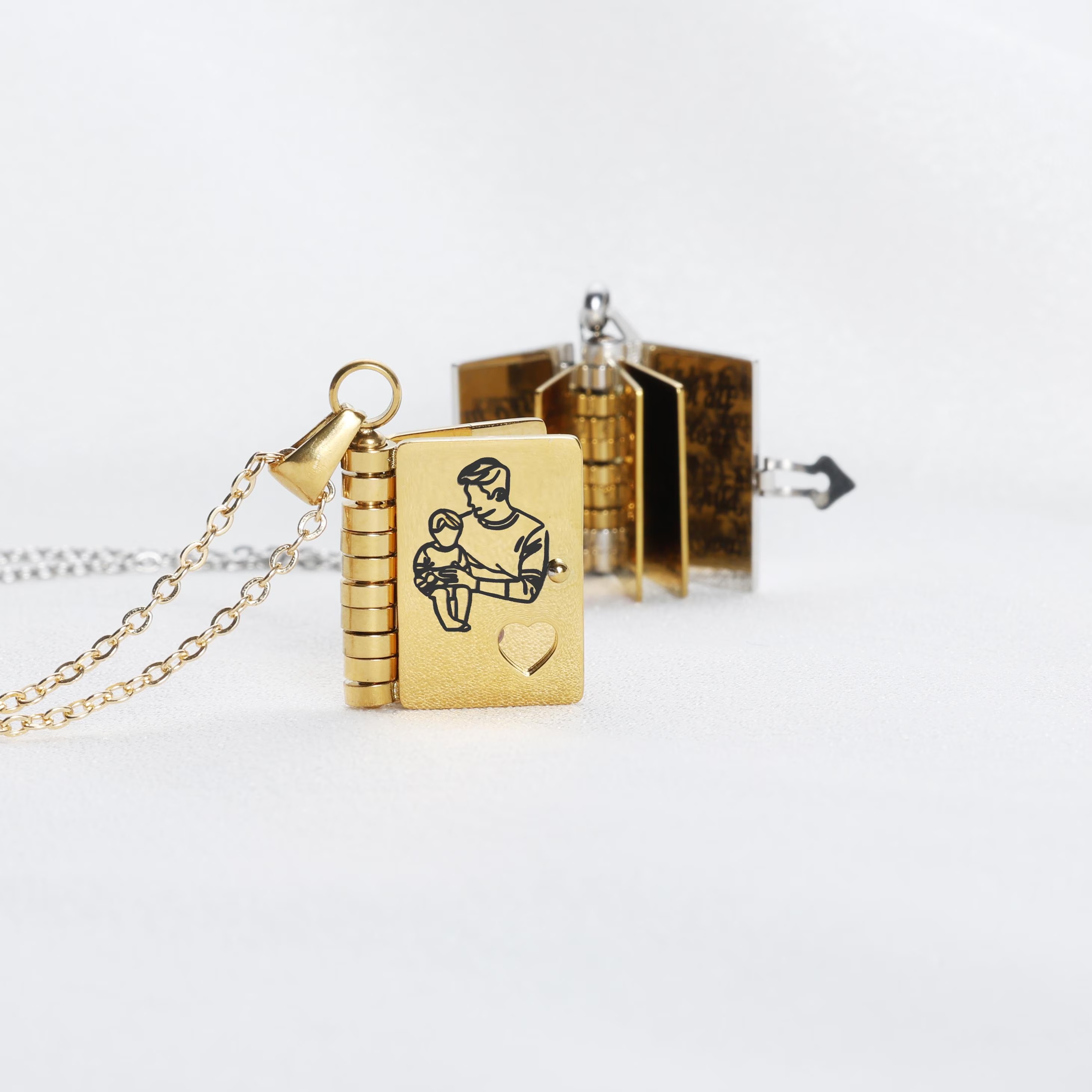 For Grandson - The Most Beautiful Chapter Book Necklace