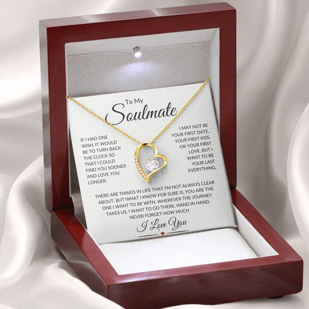 ALMOST SOLD OUT - Soulmate "Last Everything" | Forever Love Necklace