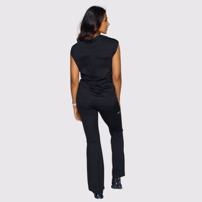 Women's Six Pockets Flared Scrub Pants