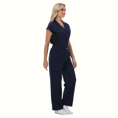 Women's Wide Leg Scrub Jumpsuit™
