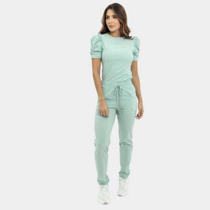 Women's Elastic Waist Cuffed Scrub Pant™