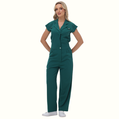 Women's Wide Leg Scrub Jumpsuit™
