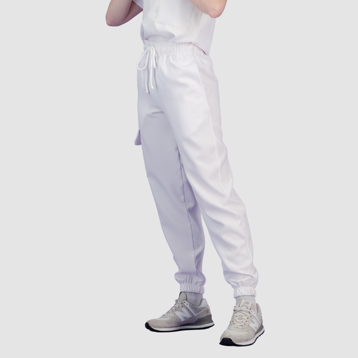 Casual and Comfortable Cuffed Scrub Pants For Nurse  