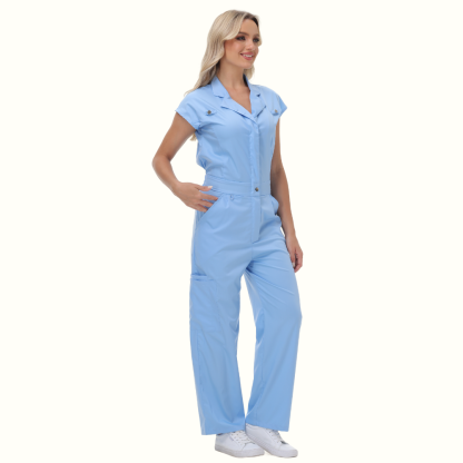 Women's Wide Leg Scrub Jumpsuit™