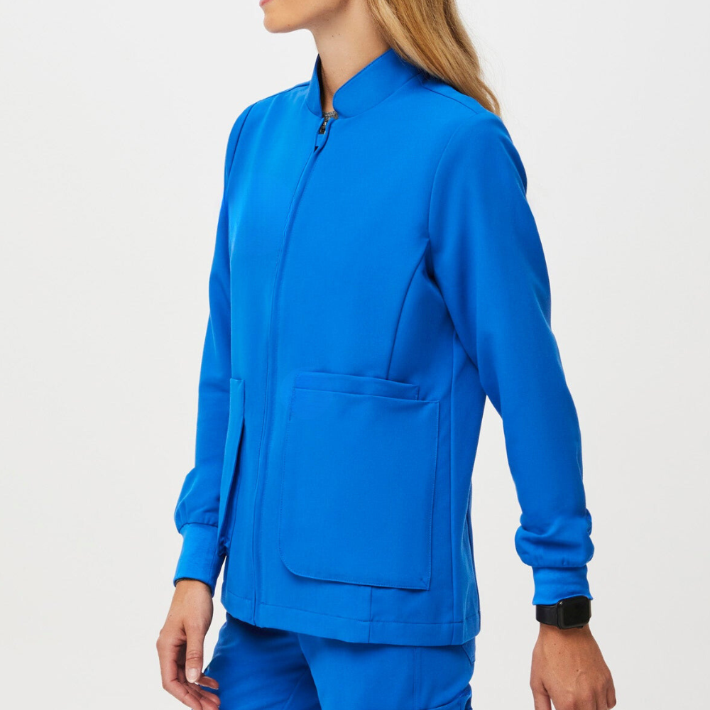 Women's Four Pockets Scrub Jacket