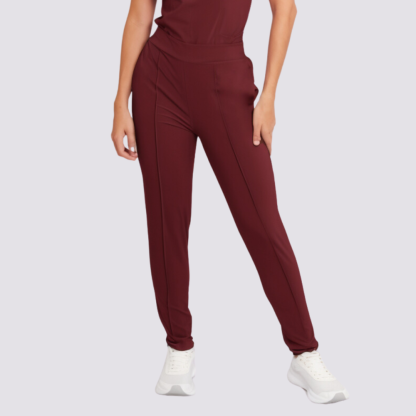 Women's High-waisted Plain Front Scrub Pant™