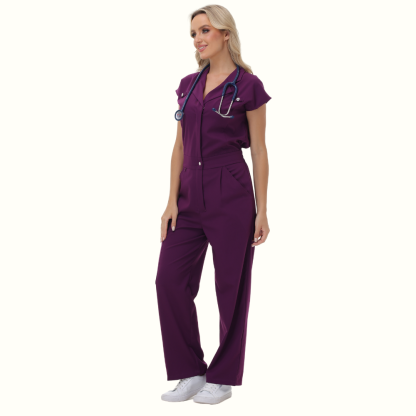 Women's Wide Leg Scrub Jumpsuit™