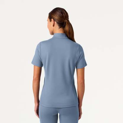 Women’s Slim Half-Zip Soft Scrub Set JA02
