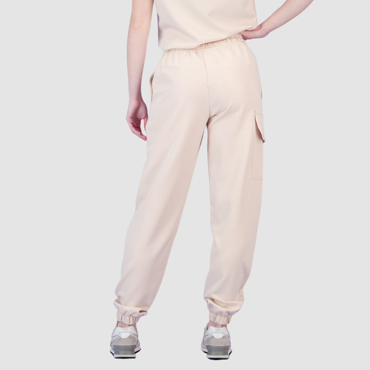 Casual and Comfortable Cuffed Scrub Pants For Nurse  