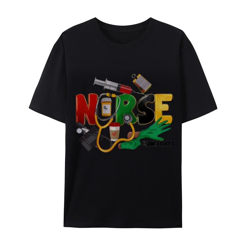 Juneteenth Nurse Shirt