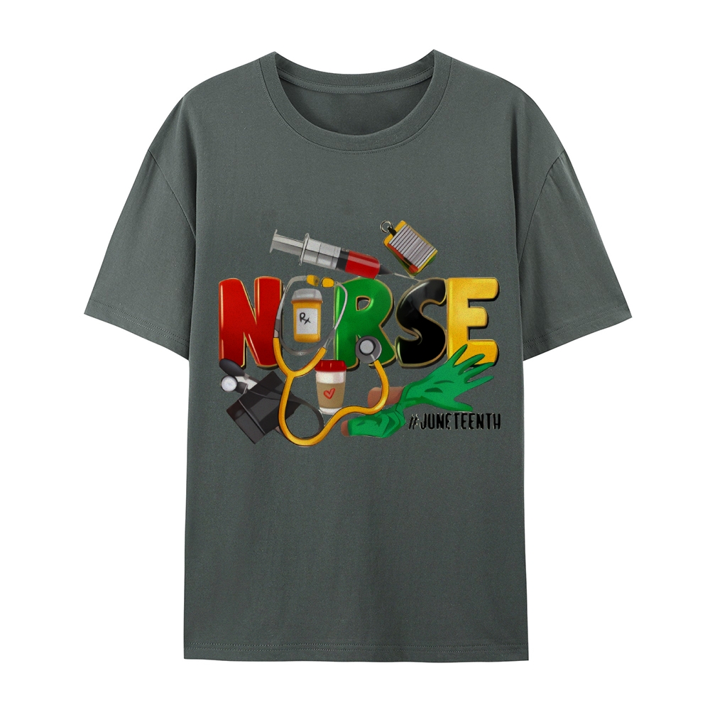 Juneteenth Nurse Shirt