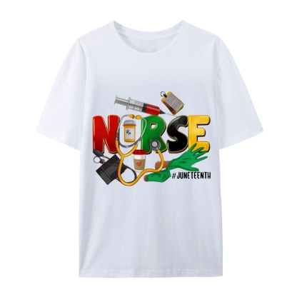 Juneteenth Nurse Shirt