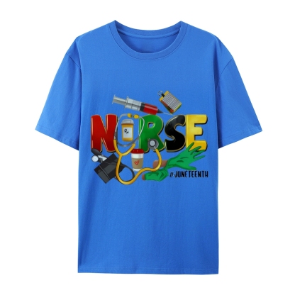 Juneteenth Nurse Shirt