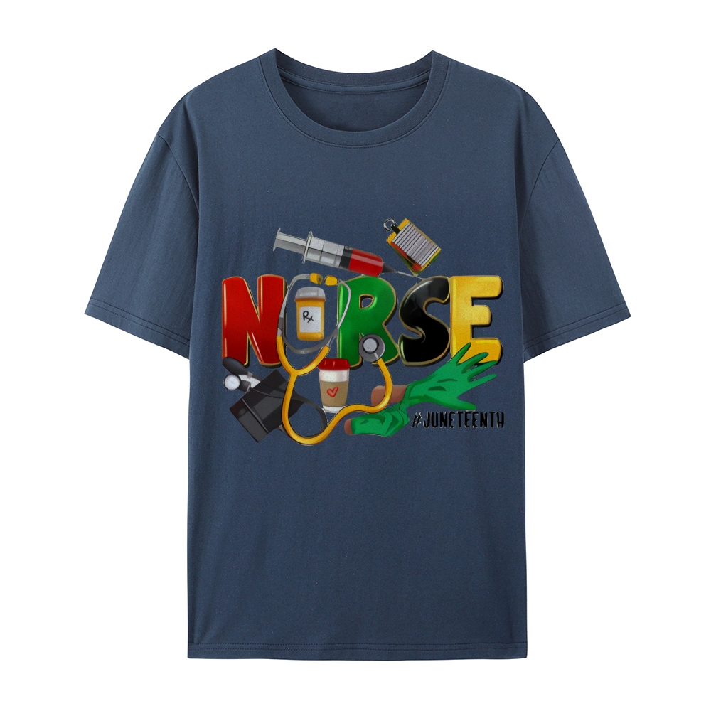 Juneteenth Nurse Shirt