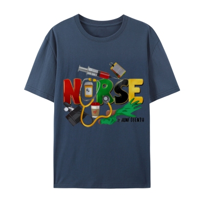 Juneteenth Nurse Shirt
