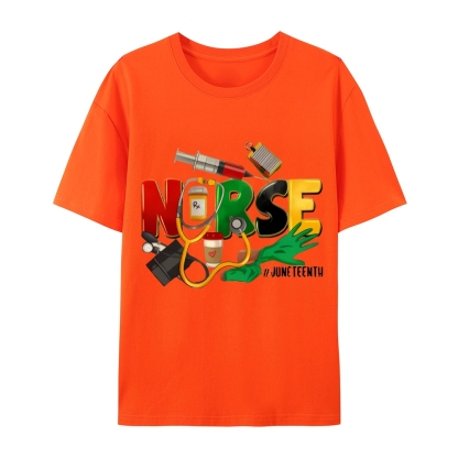 Juneteenth Nurse Shirt