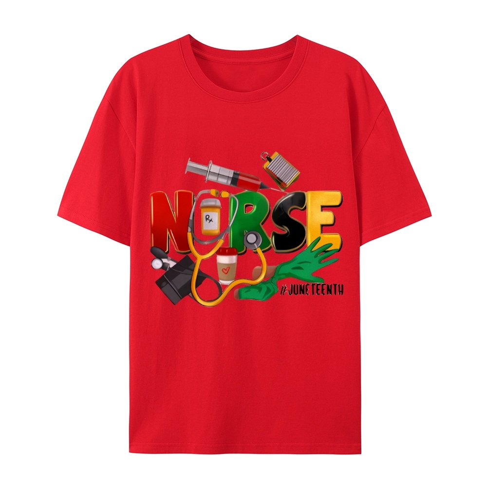 Juneteenth Nurse Shirt