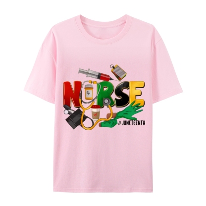 Juneteenth Nurse Shirt
