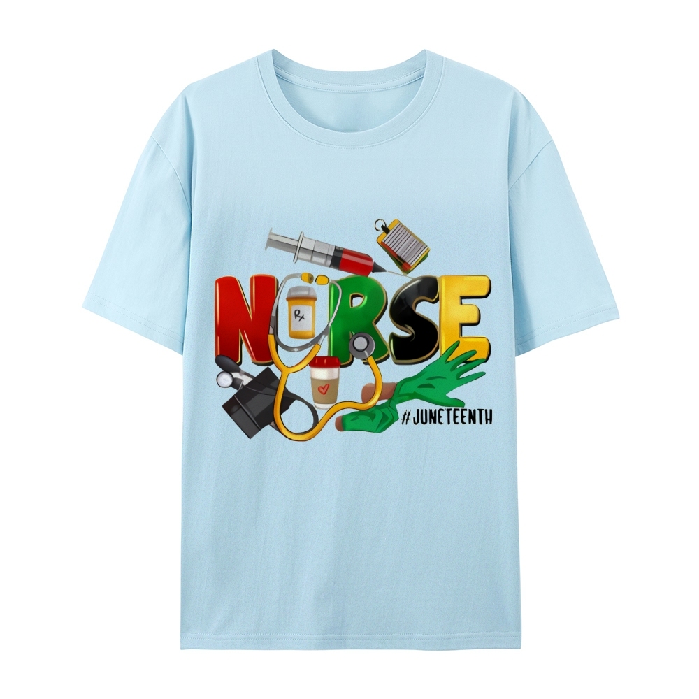 Juneteenth Nurse Shirt