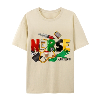 Juneteenth Nurse Shirt