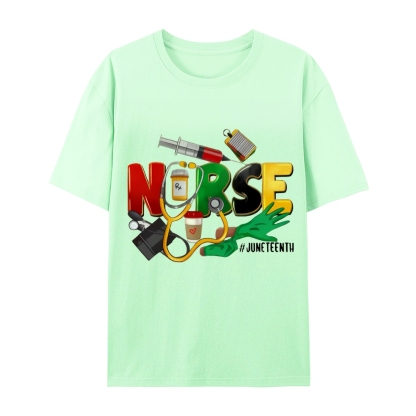 Juneteenth Nurse Shirt