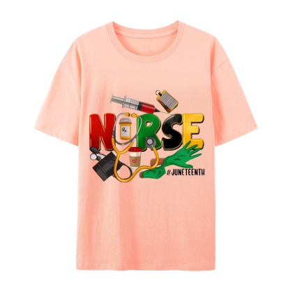 Juneteenth Nurse Shirt
