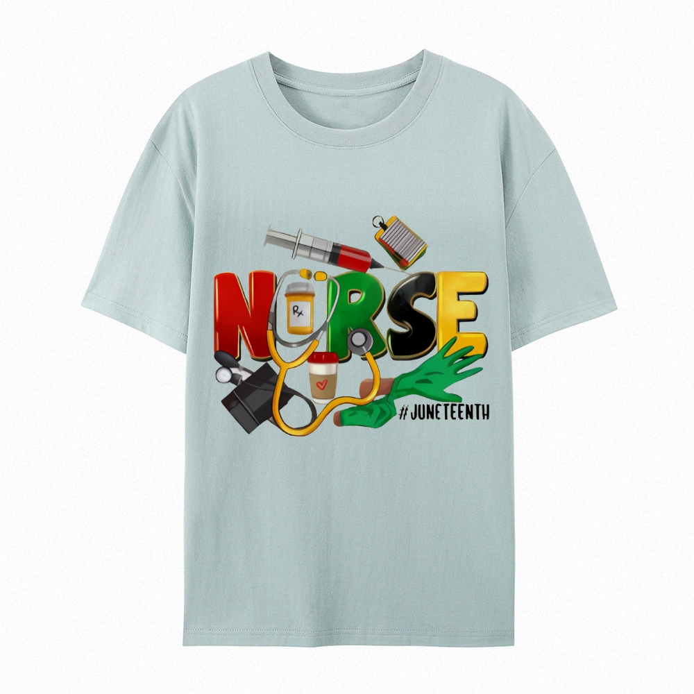 Juneteenth Nurse Shirt