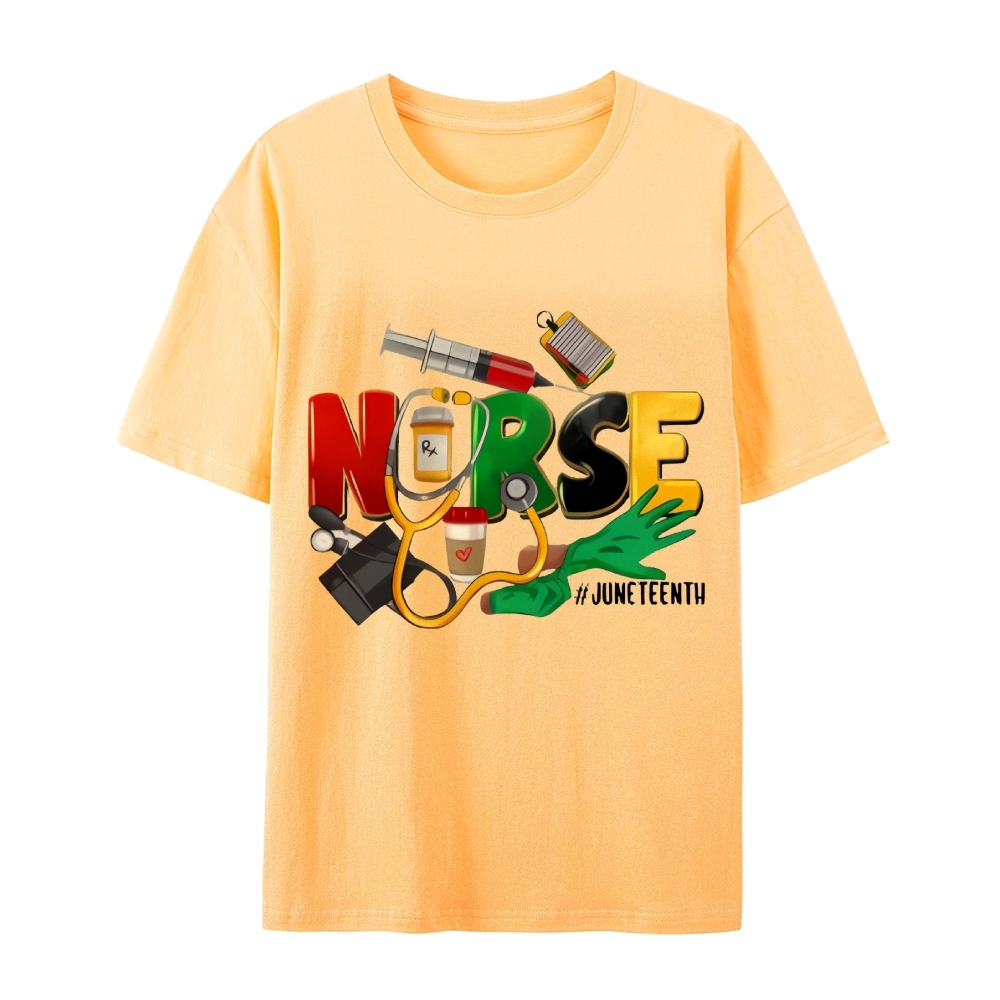 Juneteenth Nurse Shirt